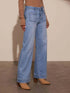 'Luna' Wide Leg Jeans - Celes Fashion
